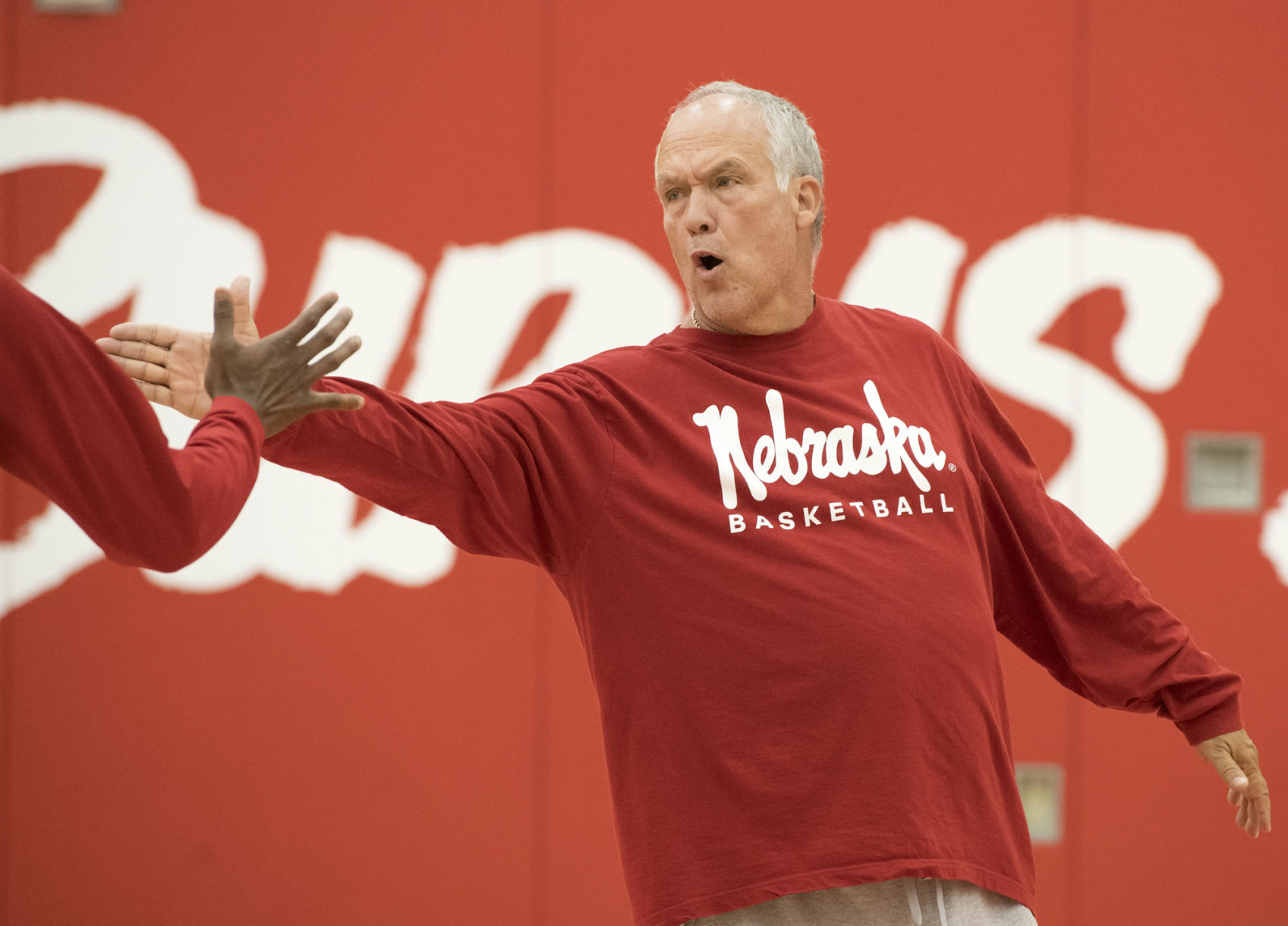 Nebraska men's hoops practice, 7.23